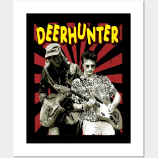 Monomania Chic Deerhunters Band Tees Scream Eccentric Style Posters and Art